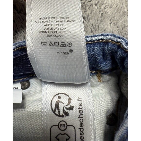 Polo Ralph Lauren Astor Slim Boyfriend Jeans Girls 3T Patchwork Distressed Denim - Picture 5 of 15